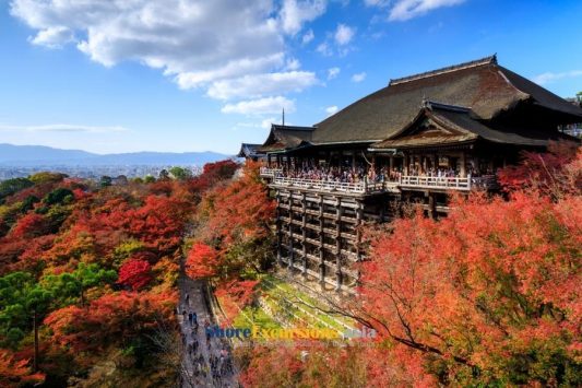 Kiyomizu-dera Temple - Japan Autumn Foliage
