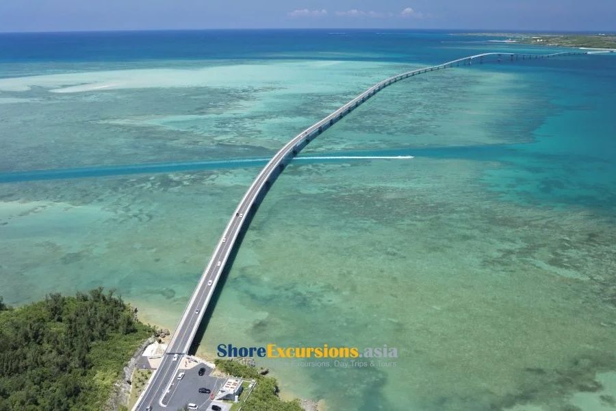 Kurima Bridges on Miyakojima shore excursions