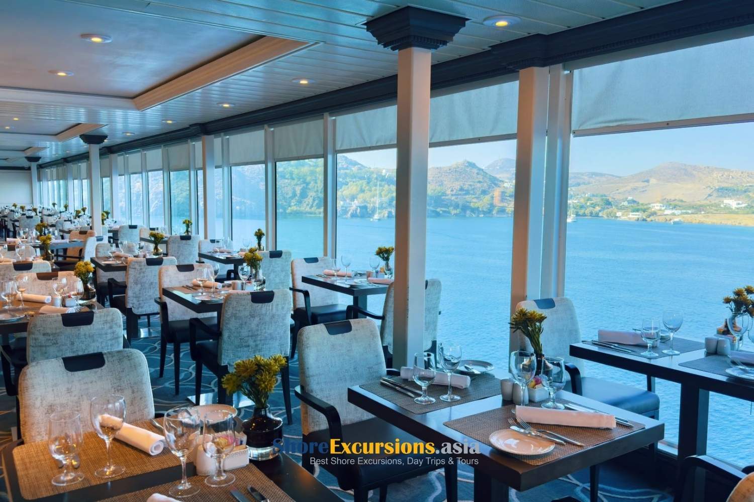 Main Dining Options - Azamara Pursuit Deck Plan