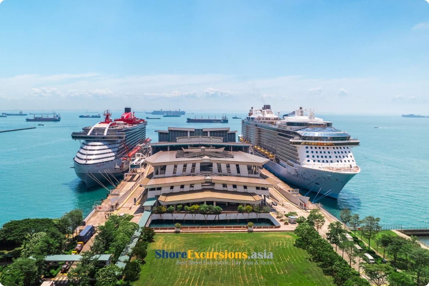 Marina Bay Cruise Centre Singapore - Departure port for Japan cruise