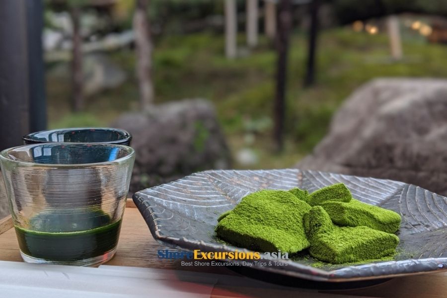 Matcha Sweets in Kyoto in November