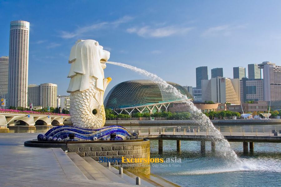 Merlion Park - Singapore shore excursions