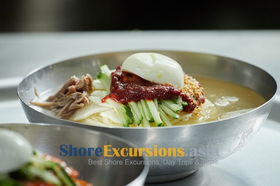 Milmyeon on Busan tours from cruise terminal