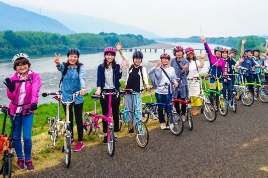 Mima Tokushima shore excursions by bike