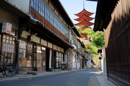 Miyajima Machiya Street Hiroshima shore excursions