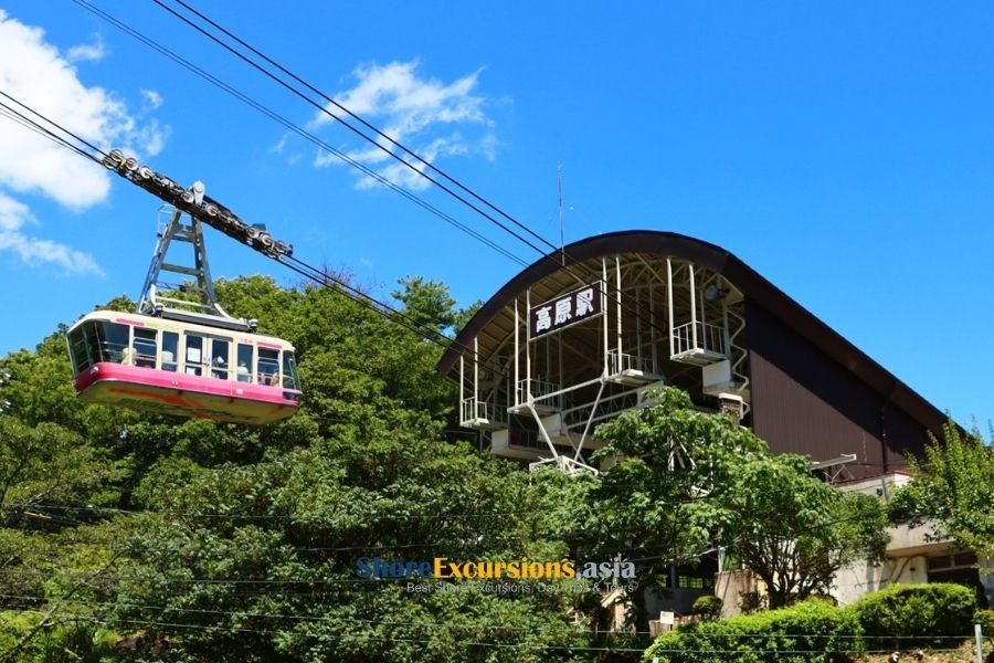 Mount Tsurumi Ropeway on Beppu shore excursions