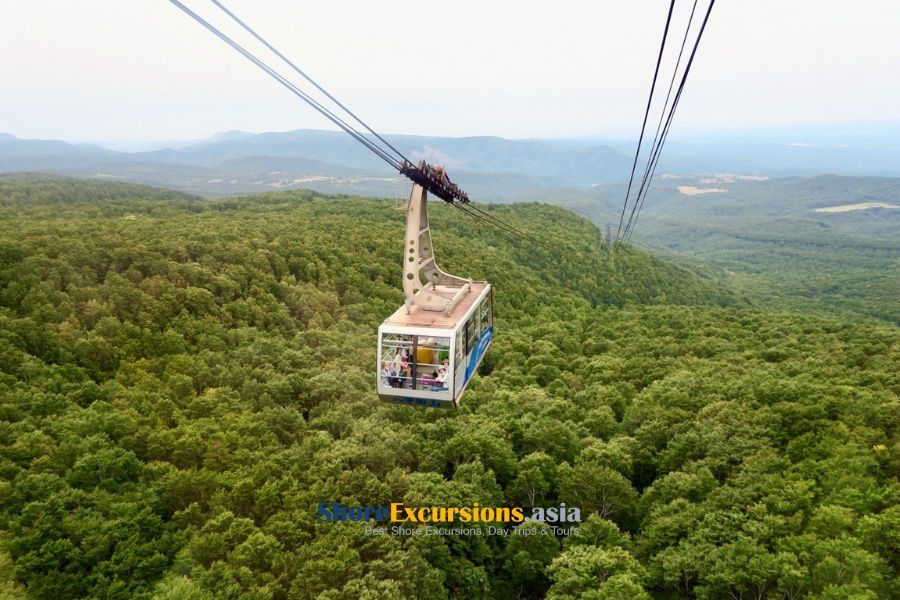 Mt. Hakkoda rope way on Aomori shore excursions Mt. Hakkoda rope way on Aomori shore excursions