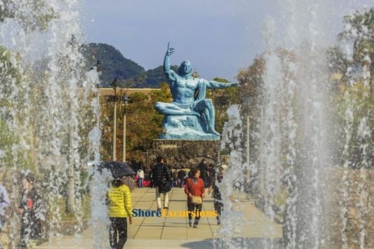 Nagasaki Peace Memorial Park on shore tours