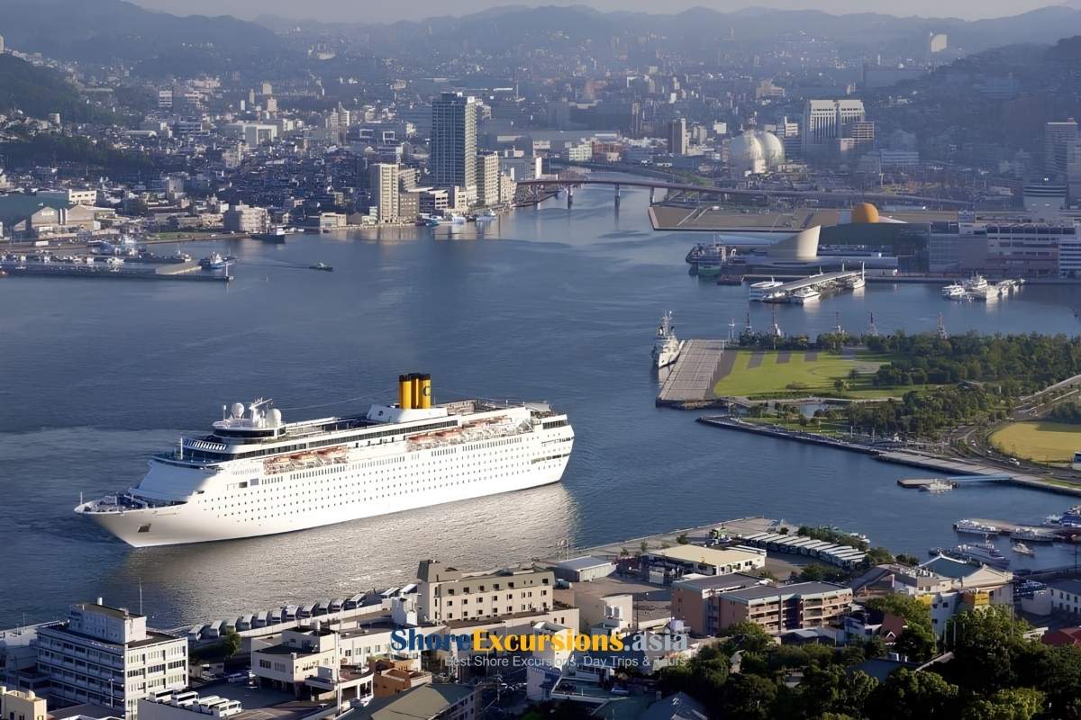 Nagasaki's cruise port offers convenient access