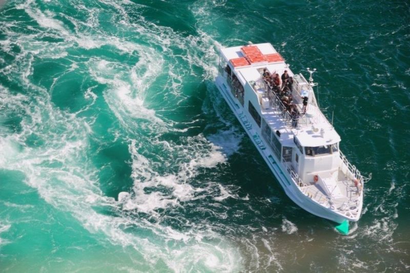 Naruto Whirlpools watching on Tokushima shore excursions