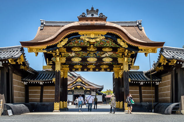 Nijo-jo Castle Hozomon Gate