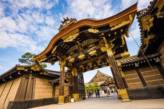 Nijo-jo Castle from Maizuru