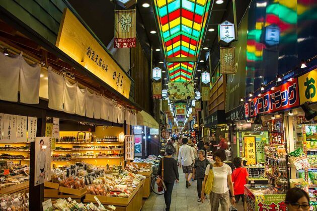 Nishiki Market Kyoto shore excursions from Kobe