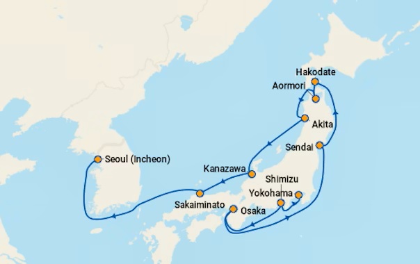 Norwegian Jade shore excursions Oct 07