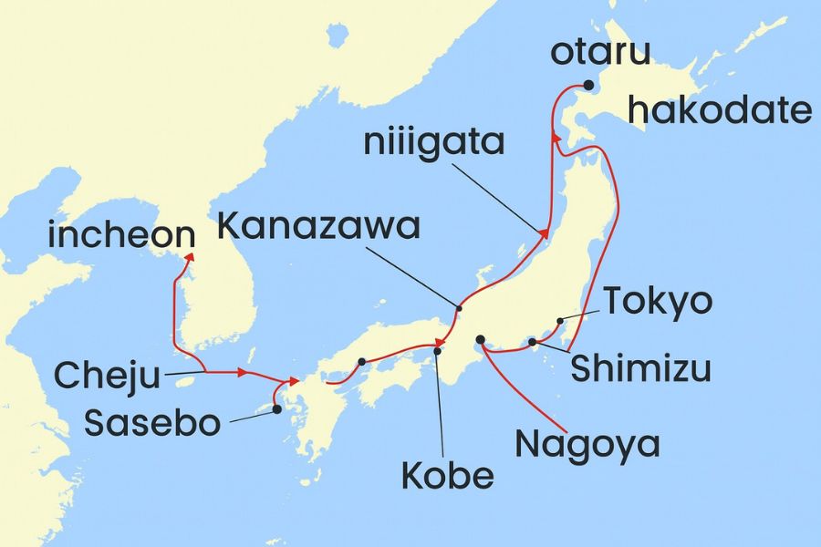 Norwegian Spirit Cruise Itinerary Aug 10 2025 - Aug 24 2025