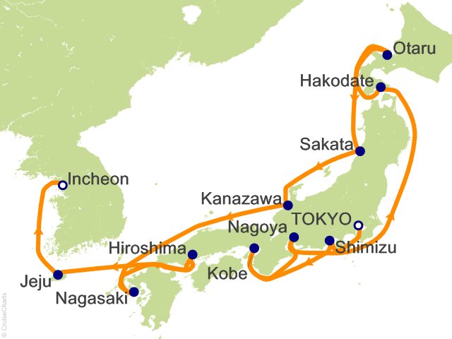 Norwegian cruise itinerary Jul 27