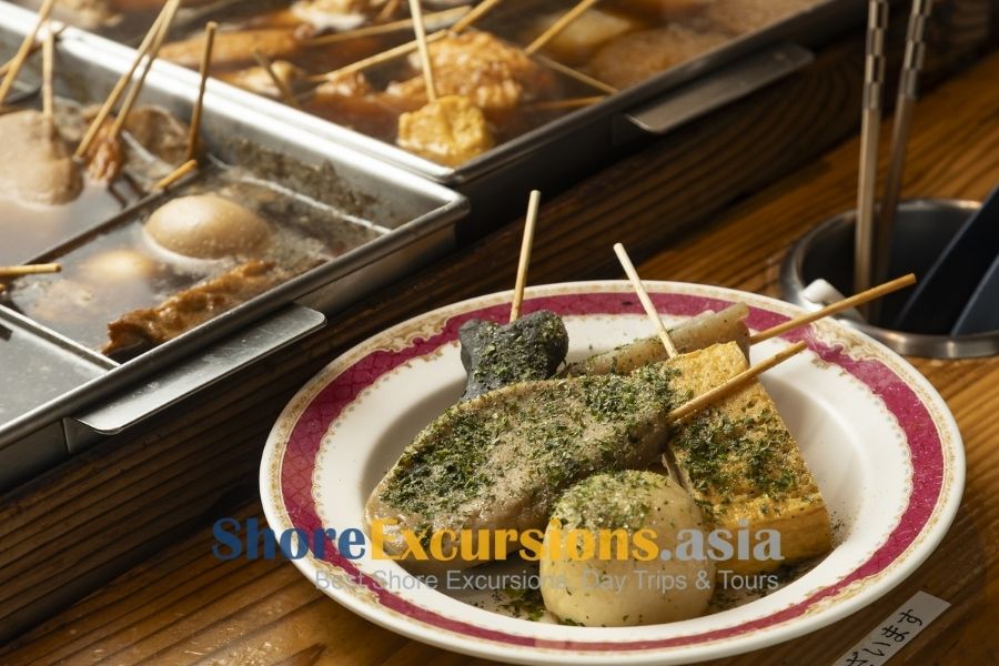 Oden on Omaezaki day tours from cruise port