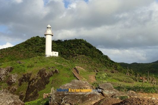 Oganzaki Lighthouse on Ishigaki cruise excursions