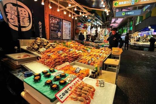 Omicho Market Kanazawa shore excursions