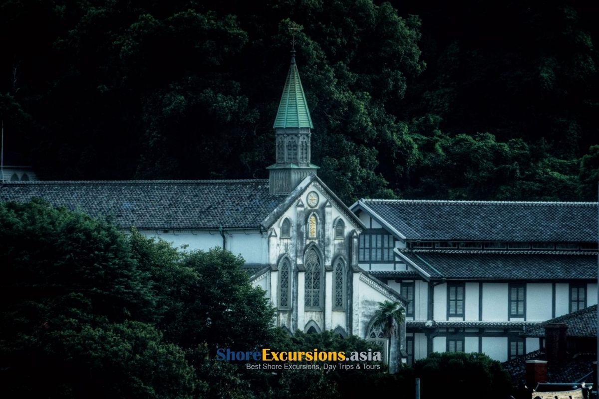 Oura Cathedral near Glover Garden in Nagasaki