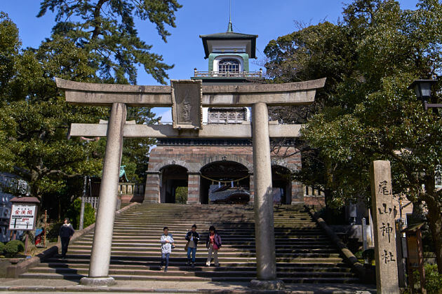 Oyama Shrine attractions Kanazawa shore excursions