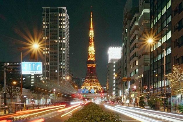 Sakuradori Street Capture Tokyo Tower