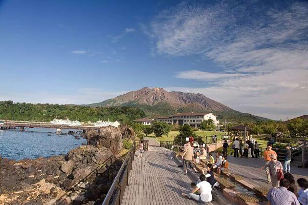 Sakurajima Lava Nagisa Park