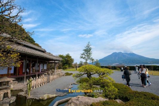 Sengan-en Garden on Kagoshima shore excursions
