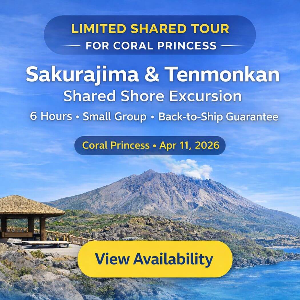 Shared tour for Coral Princess - Japan Shore Excursions