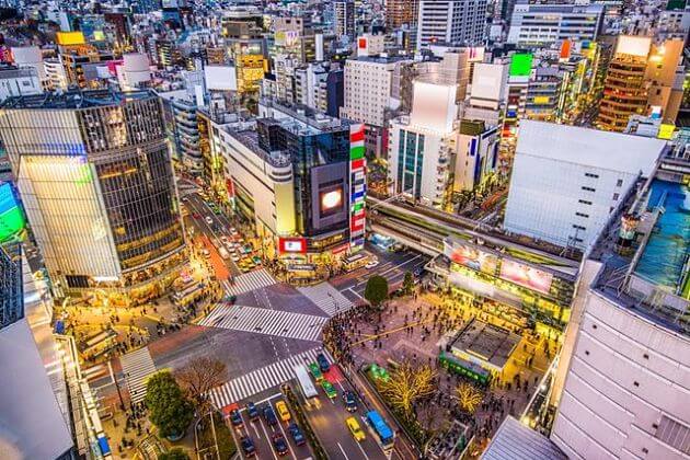 Shibuya Pedestrian attractions Tokyo shore excursions