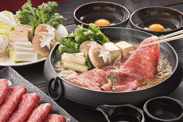 Sukiyaki Japanese hotpot