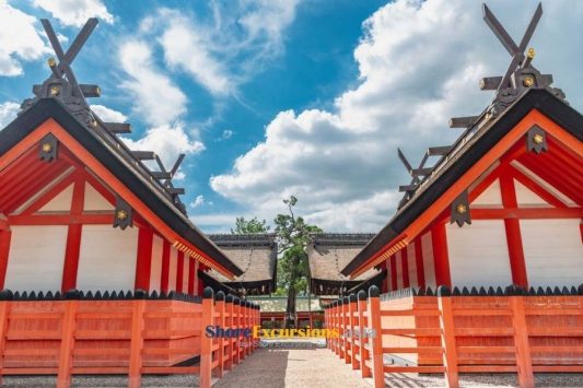 Sumiyoshi Taisha Shrine on Osaka shore excursions