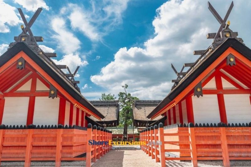 Sumiyoshi Taisha Shrine on Osaka shore excursions