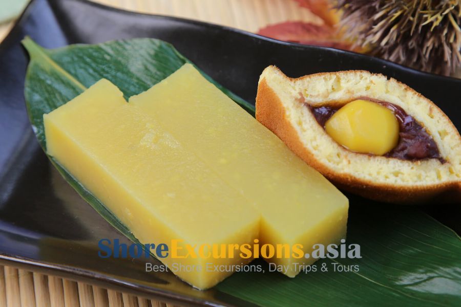 Sweet Potato Yokan on Hitachima cruise excursions