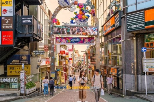 Takeshita Street - Tokyo Pre Post Cruise Tour Packages