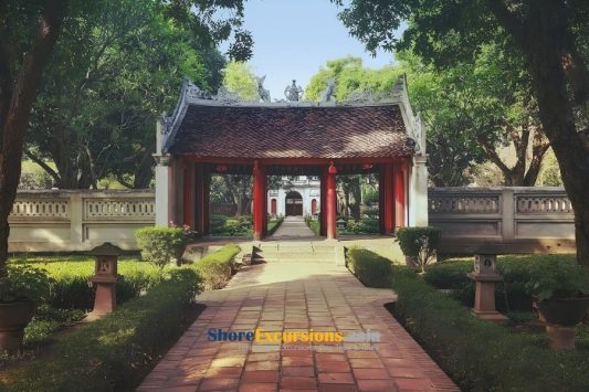 Temple of Literature - Hanoi Excursions from Halong Port