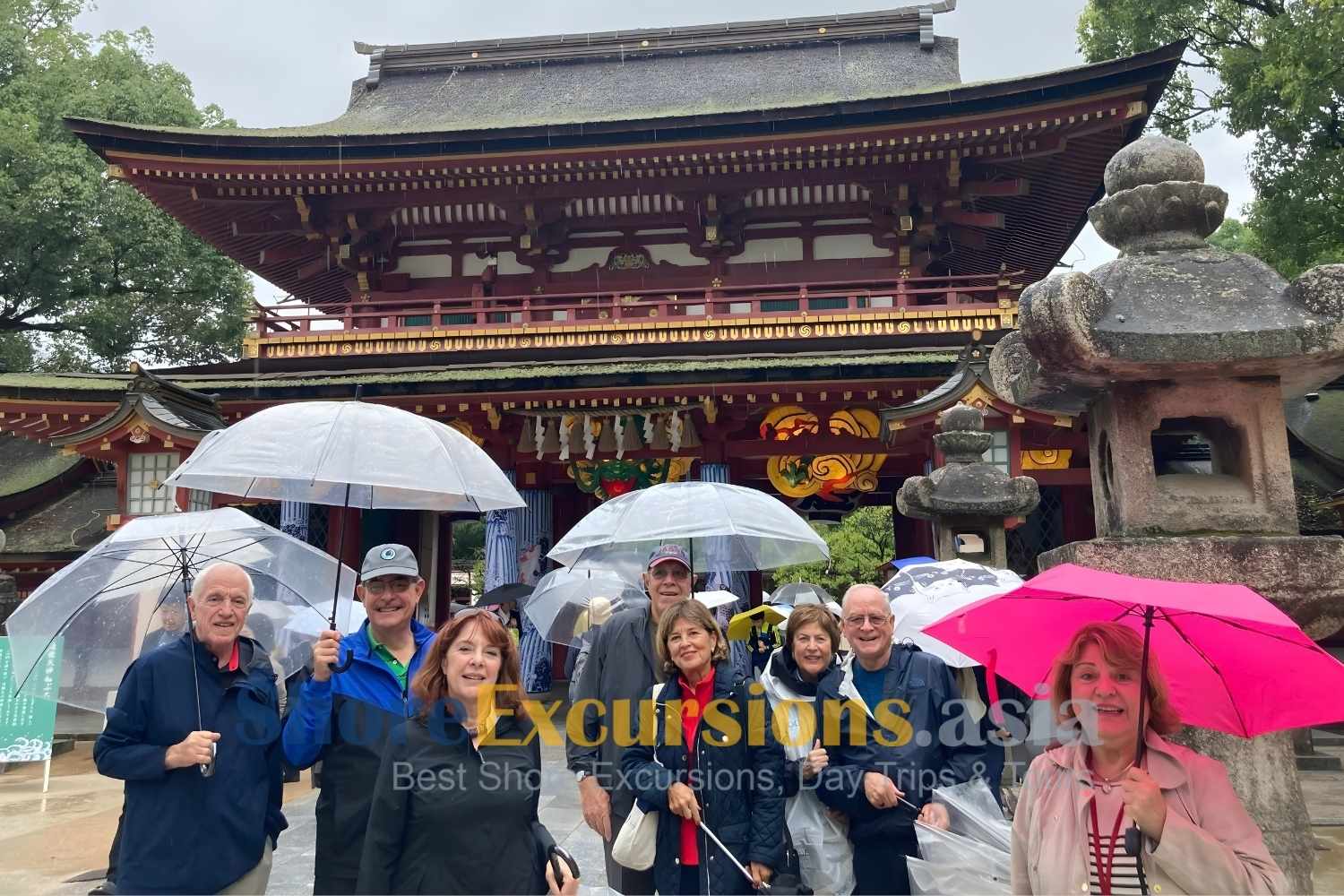 Tenmangu Shrine from Fukuoka cruise port