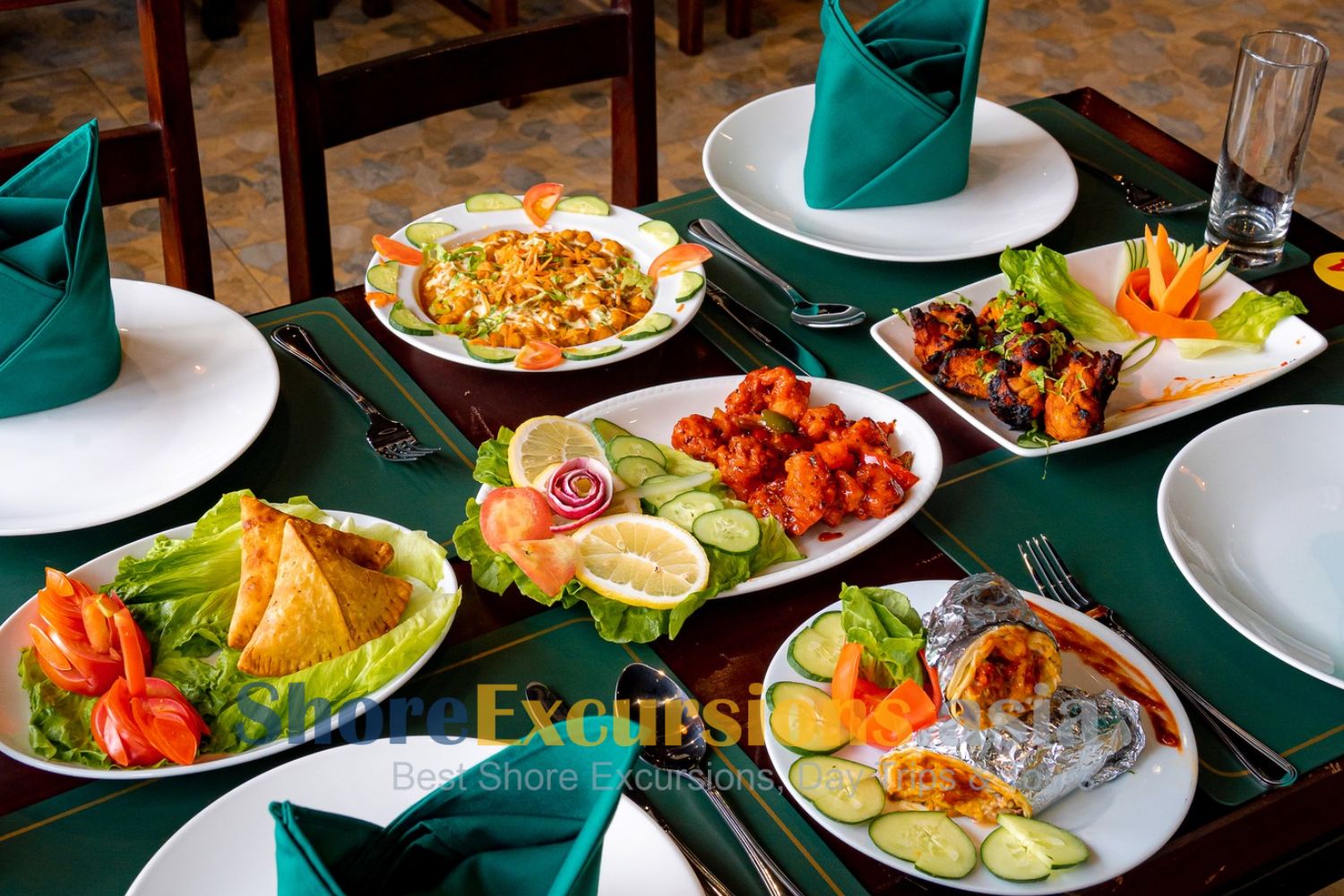 The One Indian Halong Restaurant Dishes
