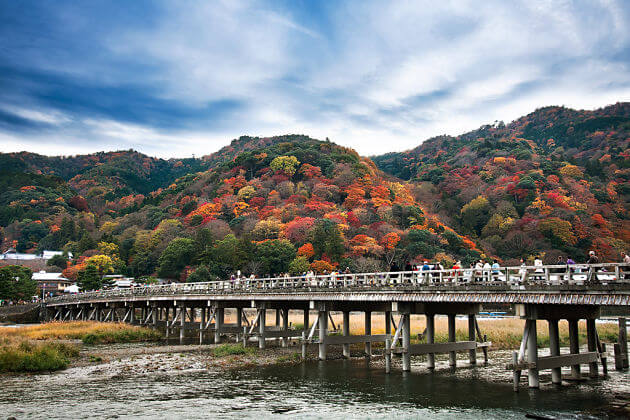 Togetsukyo Bridge attraction Kyoto shore excursions