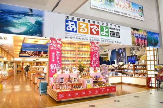 Tokushima city shopping center