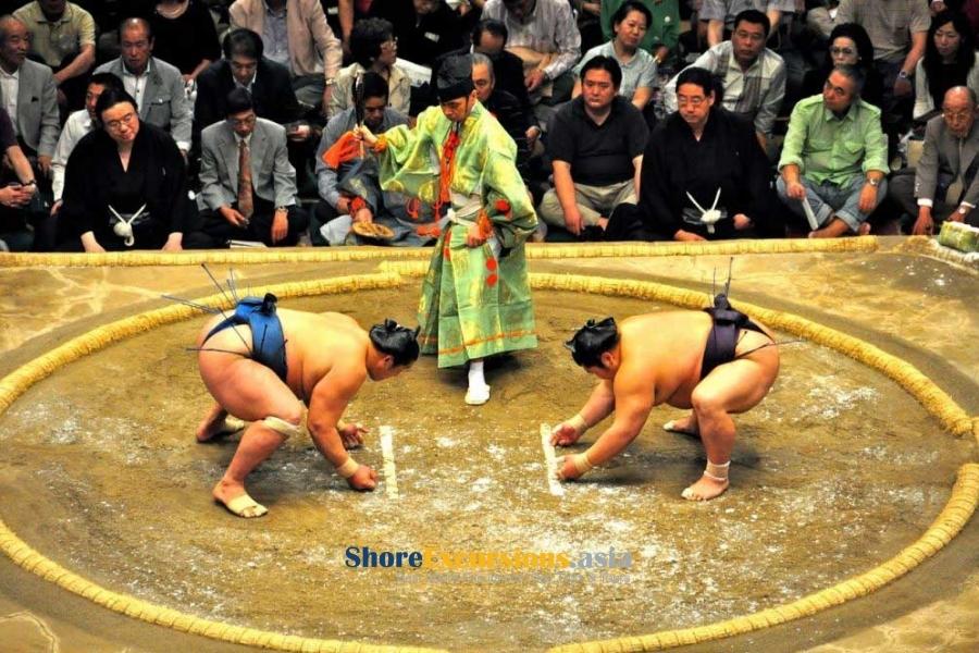 Tokyo Grand Sumo Tournament in September Japan