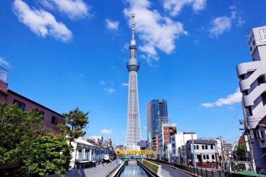 Tokyo Sky Tree on shore excursions