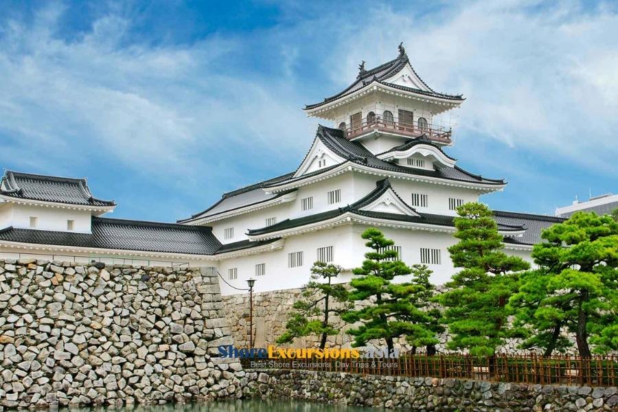 Toyama Castle Park on shore tour