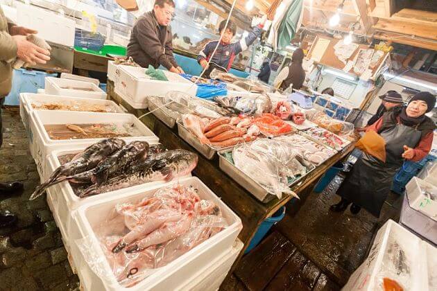 Toyosu Fishery Market attractions Yokohama shore excursions