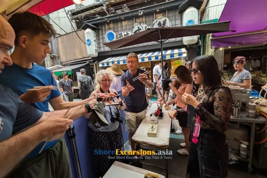 Tsukiji-Outer-Market-on-Tokyo-tours-from-port