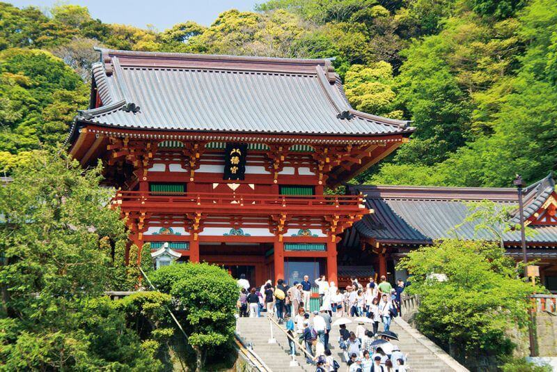 Tsurugaoka-Hachimangu-Shrine-Kamakura-Tokyo-shore-excursions