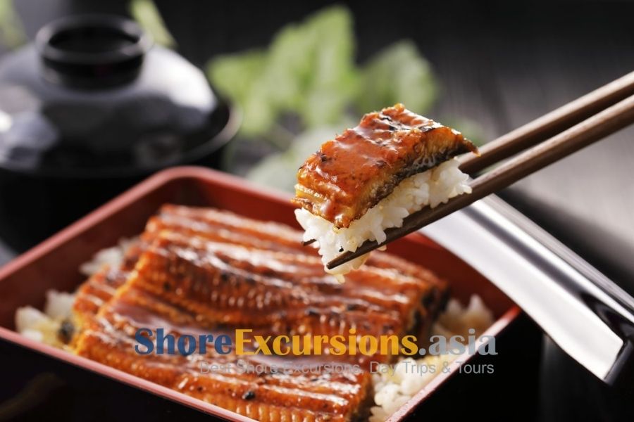 Unagi Kabayaki on Omaezaki shore tours