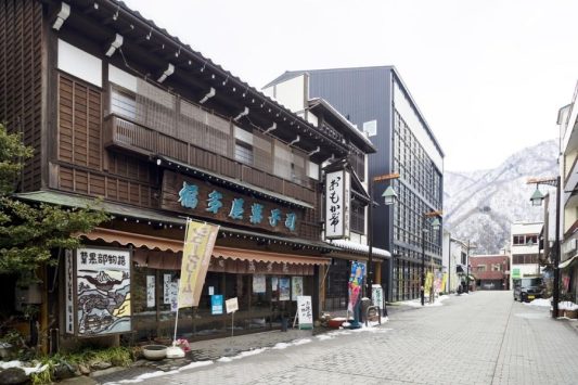 Unazuki Onsen town on shore tours