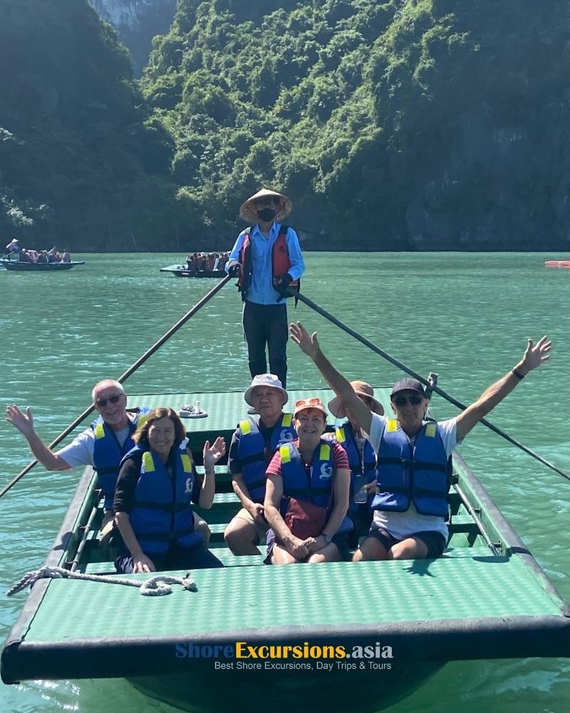Vietnam shore excursions in Halong Bay