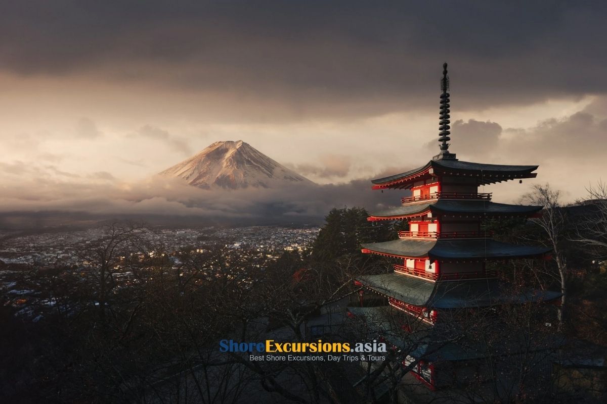 View mt Fuji from Chureito Pagoda - Mount Fuji travel guide
